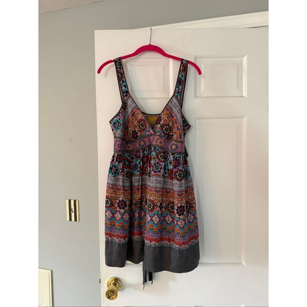Johnny Was Silk Mini Sundress